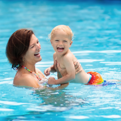 Vliv plavání na vývoj dětí